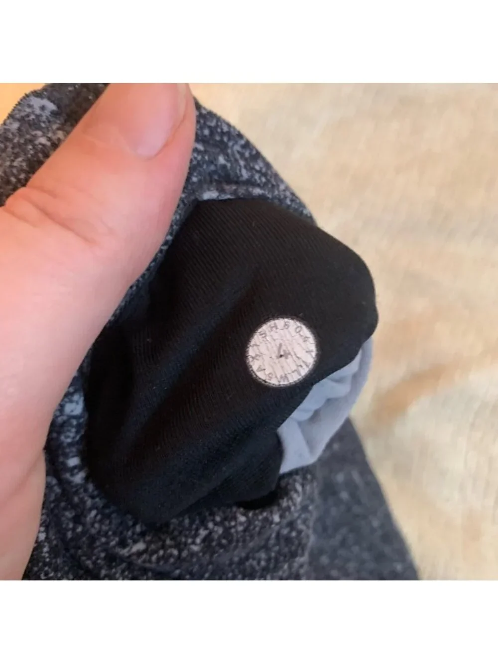 Lululemon grey speckle align leggings